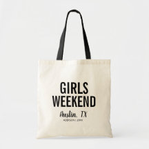Ziel Girls Weekend Tote Bag