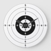 Ziel Große Wanduhr (Vorderseite)