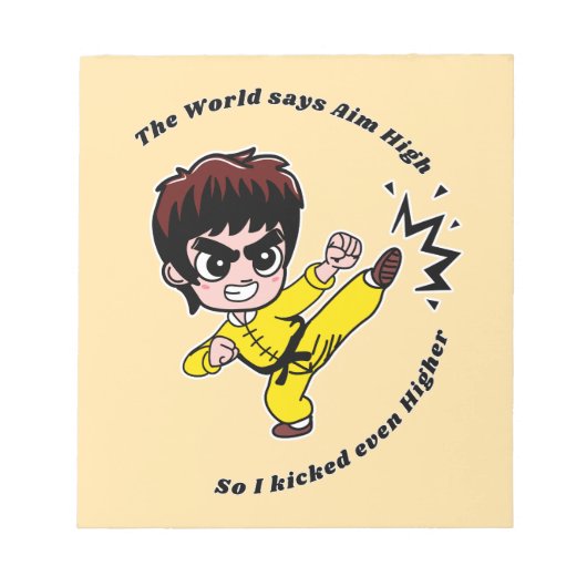 Ziel High Notizblock (Vorderseite)