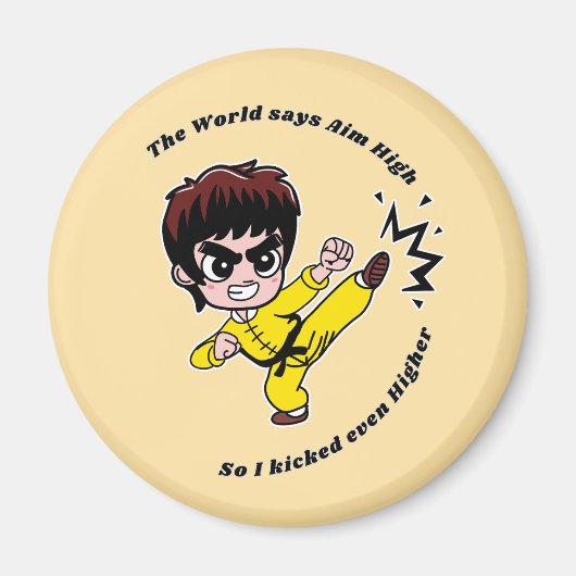 Ziel hoch Motivierend Magnet (Vorne)