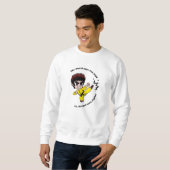 Ziel hoch Motivierend Sweatshirt (Vorne ganz)
