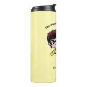 Ziel hoch Motivierend Thermosbecher (Nach links gedreht)