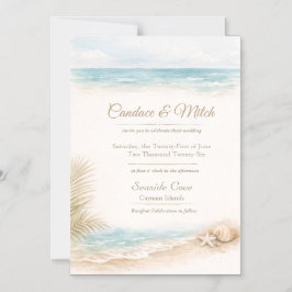 Ziel-Hochzeit Magnet Strand Thema