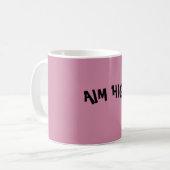 ZIEL HOHE Kaffee-Tasse Kaffeetasse (Vorderseite Links)