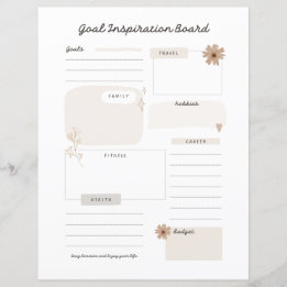 Ziel-Inspirations-Board-Planer-Seite 