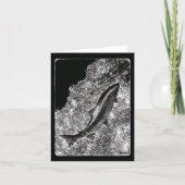 "Ziel" - Lachskarte verlassen Karte (Vorderseite)