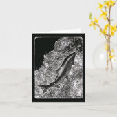 "Ziel" - Lachskarte verlassen Karte (Gelbe Blume)