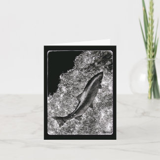 "Ziel" - Lachskarte verlassen Karte