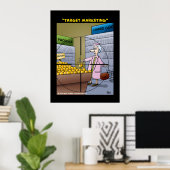 "Ziel-Marketing" Poster (Heimbüro)