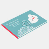 Ziel Mauritius Hochzeit Gästebuch (Ecke)