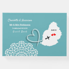 Ziel Mauritius Hochzeit Gästebuch