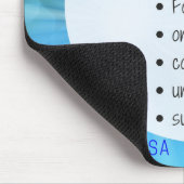 Ziel-Mausunterlage Mousepad (Ecke)