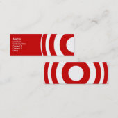 Ziel Mini Visitenkarte (Vorne/Hinten)