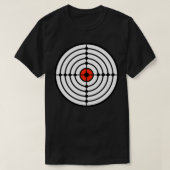 Ziel mit Red Bullseye T-Shirt (Design vorne)