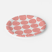 Ziel Pappteller (Schrägansicht)