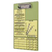 Ziel-Rifboard-Zwischenablage V2 Klemmbrett (Links)