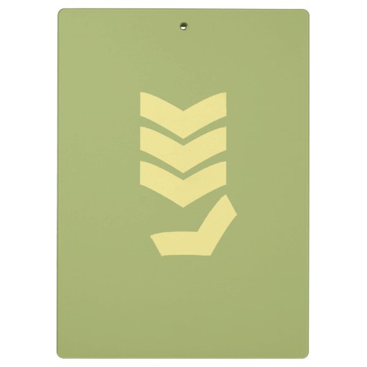 Ziel-Rifboard-Zwischenablage V2 Klemmbrett (Rückseite)