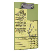 Ziel-Rifboard-Zwischenablage V2 Klemmbrett (Rechts)