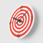 Ziel Runde Wanduhr (Winkel)