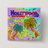 Ziel-Schaltfläche für den Hollywood-Urlaub Button (Vorderseite)