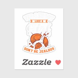 Ziel schießen Yep, ich schieße wie ein Geschenk fü Aufkleber