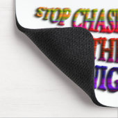 Ziel: Schluss mit der Jagd nach Träumen Mousepad (Ecke)