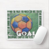 Ziel! Schrifts-Fußball mousepad (Mit Mouse)