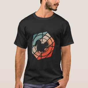 Ziel Scope Hexhörnchen Hunter Retro Eichhörnchen H T-Shirt