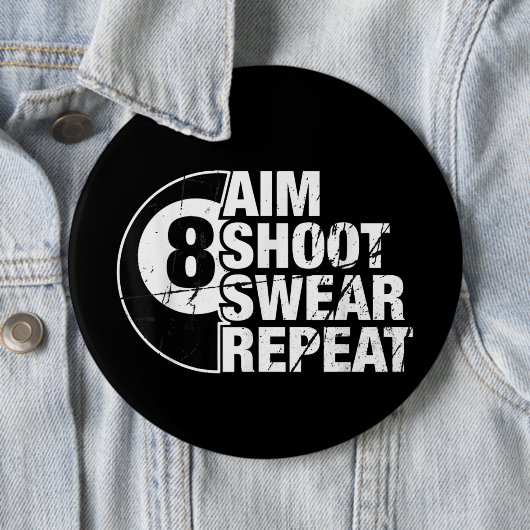 Ziel Shooting Sweet wiederholen 8 Ball Pool Billar Button (Beispiel)