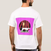 ZIEL-T - Shirt (Rosa) (Rückseite)