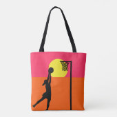 Ziel-tireurnetball-Zug-Taschen-Tasche Tasche (Rückseite)