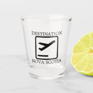 Ziel To the East Coast Nova Scotia shot cup Schnapsglas