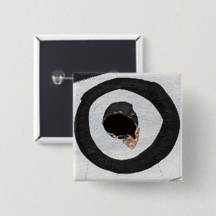 Ziel tränenförmig eingerissen button