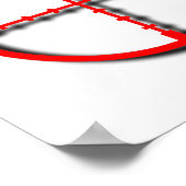 Ziel, um zu bitten, schießen Sie lustige Print Pos Poster (Ecke)