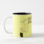 Ziel und Sieg Zweifarbige Tasse (Links)