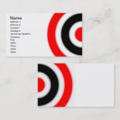 Ziel Visitenkarte (Vorne/Hinten)