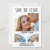 Ziel von Amalfi Save the Date Foto (Vorderseite)