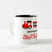 Ziel-Zug - Bestimmungsort: fantastisch - Tasse (Vorderseite Links)