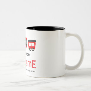 Ziel-Zug - Bestimmungsort: fantastisch - Tasse