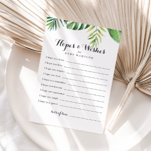 Zielbabyduschkarte Postkarte