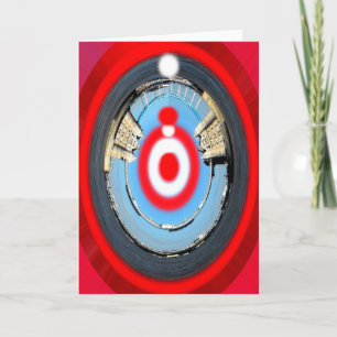 Zielchirurgische Kunst Feiertagskarte