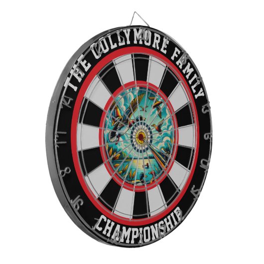 Zieldesign für kühne flatternde Enten Dartscheibe (Vorderseite Links)