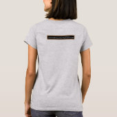 Ziele auf der Tafel T-Shirt (Rückseite)
