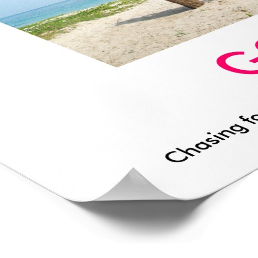 ZIELE-Demotivposter Poster (Ecke)