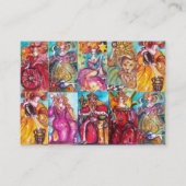 ZIELE DER VERLORENEN SCHADOWS STAR Moon, Sun, Just Visitenkarte (Rückseite)