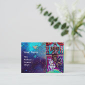 ZIELE DER VERLORENEN SCHATTEN / CHARIOT-Blau Visitenkarte (Stehend Vorderseite)