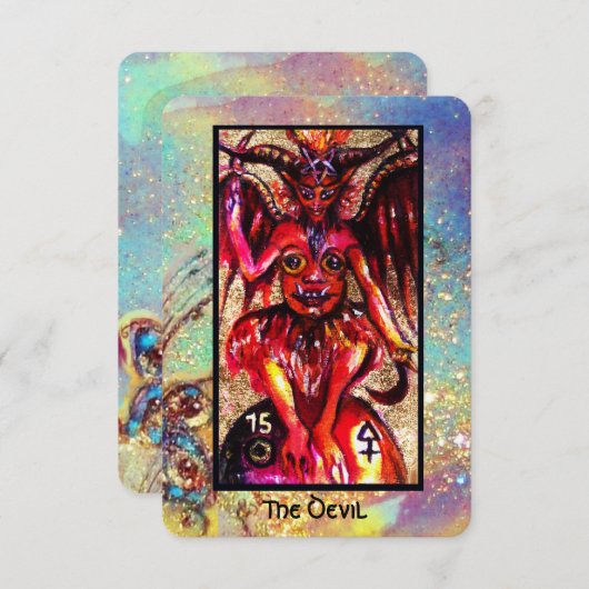 ZIELE DER VERLORENEN SCHATTEN / DER DEVIL ANKÜNDIGUNG (Vorne/Hinten)