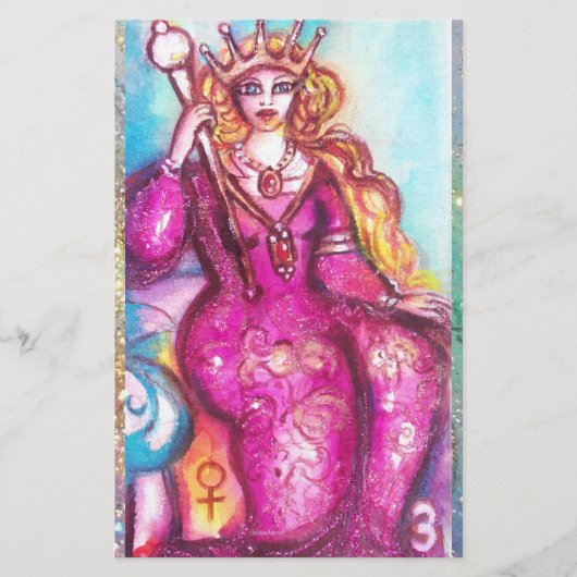 ZIELE DER VERLORENEN SCHATTEN / DER EMPRESS BRIEFPAPIER (Vorderseite)