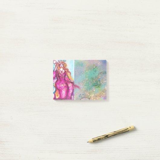 ZIELE DER VERLORENEN SCHATTEN / DER EMPRESS POST-IT KLEBEZETTEL (Auf Schreibtisch)