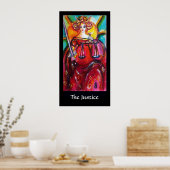 ZIELE DER VERLORENEN SCHATTEN /DER GERECHTIGKEIT POSTER (Küche)